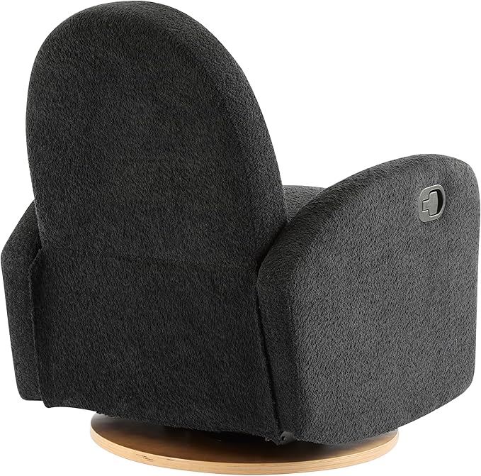 Christopher Knight Home Sidney Fabric Upholstered 360° Swivel Chair, Boucle - Image 8