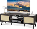 SUPERJARE TV Stand for 65 Inch TV, Entertainment Center by SUPERJARE