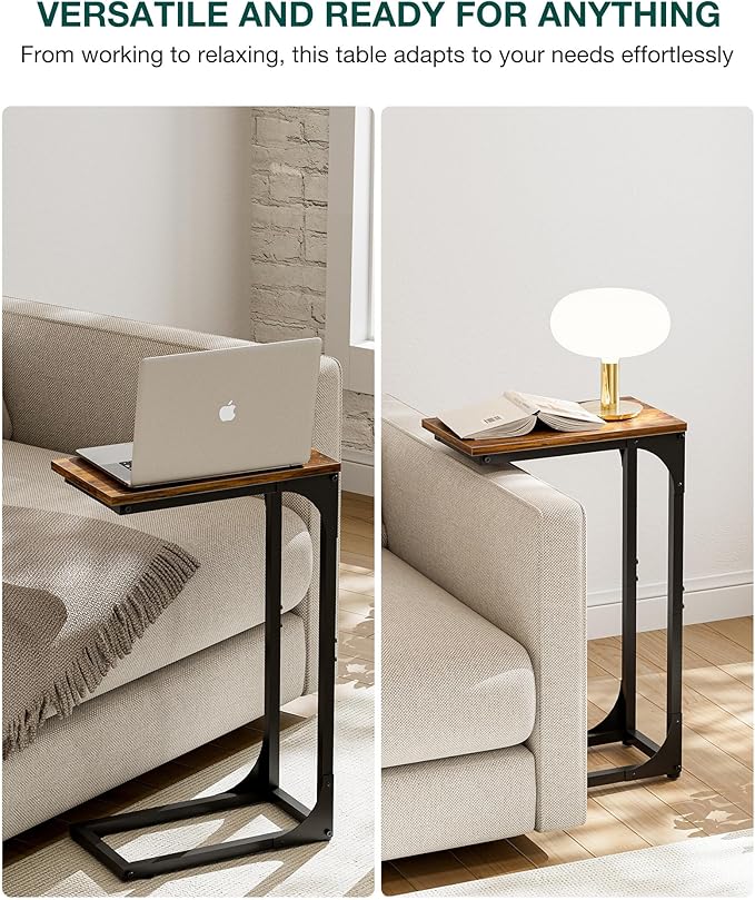 C-Shaped Side Table for Couch - Image 6