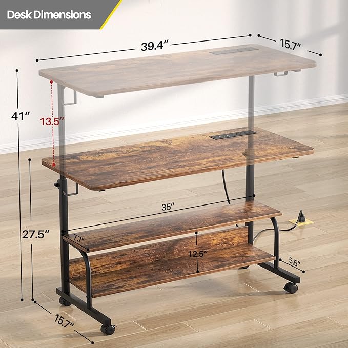 Armocity Height Adjustable Standing Desk - Image 9