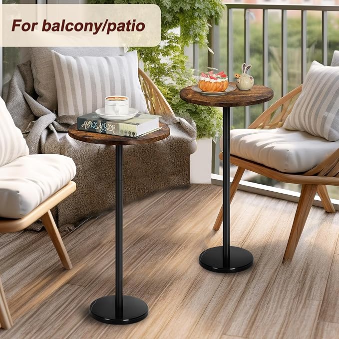smusei Set of 2 Small Side Table - Image 7