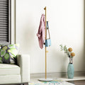 Gold Coat Racks, Metal Coat Rack Freestanding by DOORXIFO