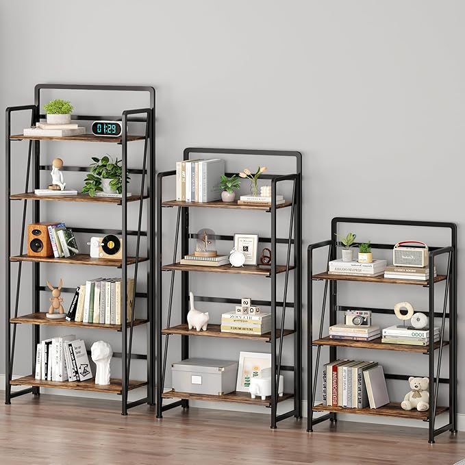 BHG No Assembly Folding Bookshelf - Image 5