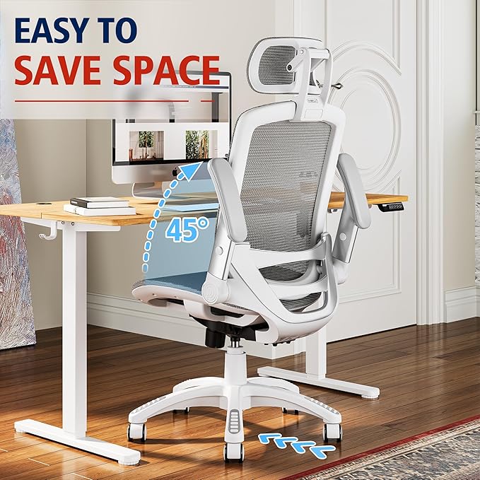 GABRYLLY Ergonomic Office Chair, High Back Home Desk Chair - Image 5