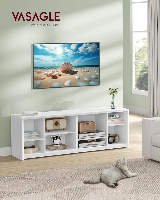 VASAGLE TV Stand for TVs up to 75 Inches, Entertainment Center - Image 2