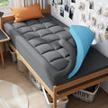 ELEMUSE Dual Layer 3 Inch Memory Foam Mattress Topper Twin, 2 Inch Cooling Gel by Elemuse