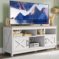 YITAHOME TV Stand for 65/55 Inch TV, Farmhouse Entertainment Center by YITAHOME