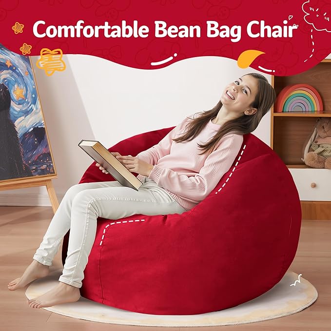 Homguava 2FT Bean Bag Chair: 2' Bean Bags - Image 7