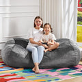 Hobestluk 4FT Bean Bag Chair Large Beanbag by YourHomeDeservesMore