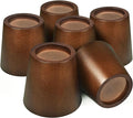 Sopicoz Wooden Bed Risers 3 Inch Round Furniture Risers Set of 6, Heavy Duty by Sopicoz