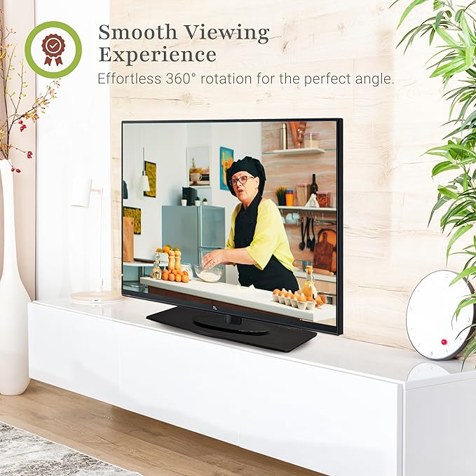 Prosumer's Choice Wooden TV Swivel Stand - Image 2