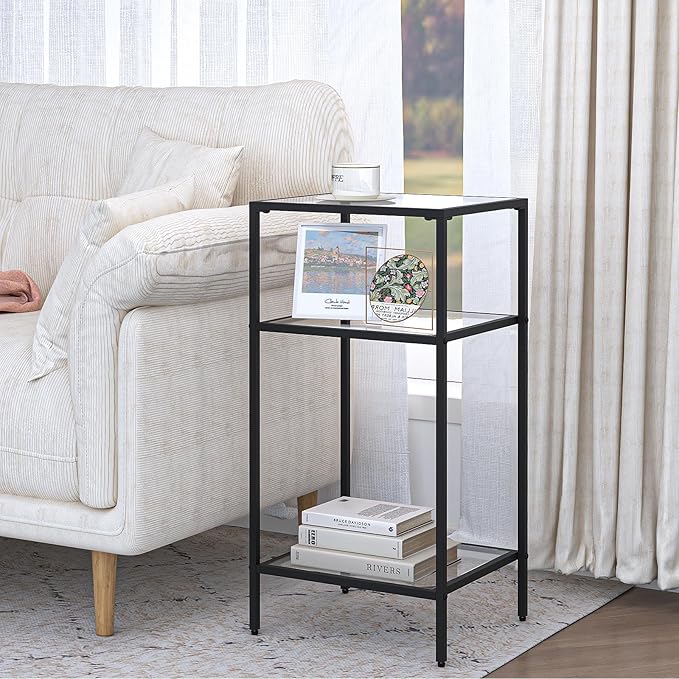 Homhedy 3-Tier Side Tables Set of 2, End Tables - Image 6