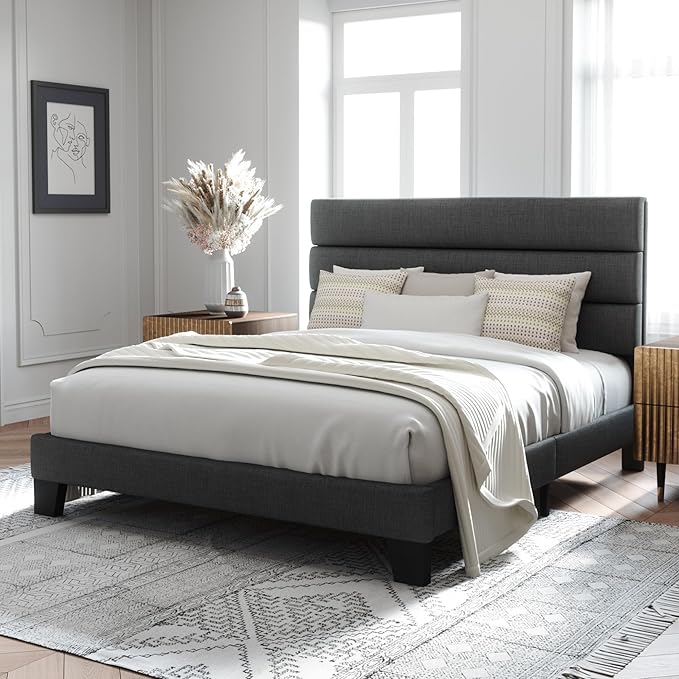 Allewie Full Size Platform Bed Frame - Image 3
