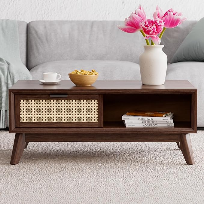 Bme Modern Solid Wood Coffee Table - Image 5