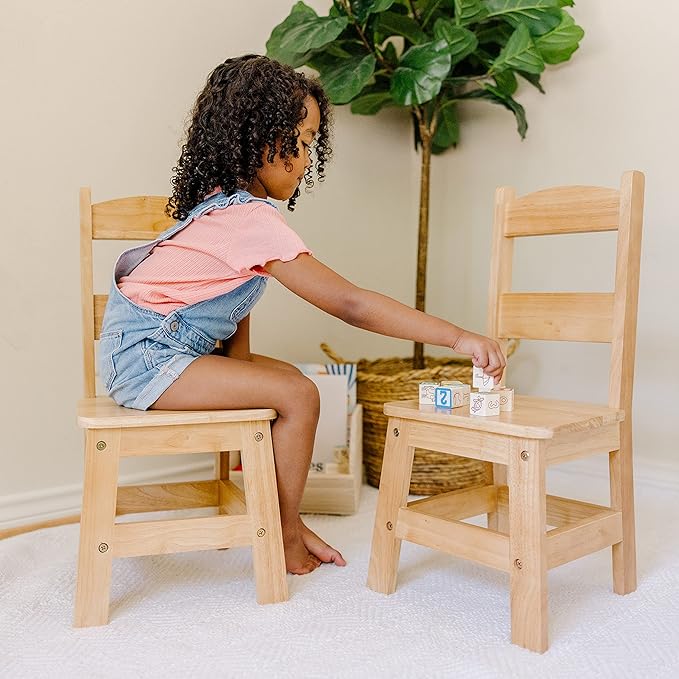 Melissa & Doug Wooden Chairs - Image 2
