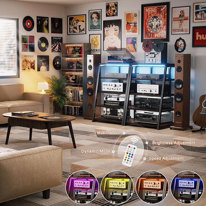 armocity 5-Tier AV Media Stand - Image 6