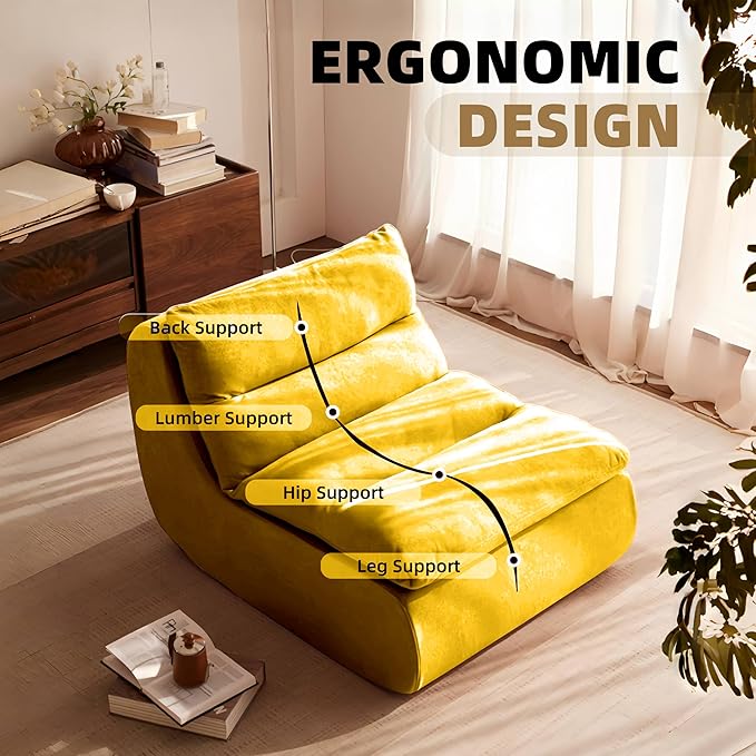 Bean Bag Chair - Memory Foam Bean Bag Chair - Image 6