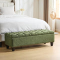 Christopher Knight Home Ottilie Boucle Fabric Storage Ottoman Bench, Wooden by ChristopherKnightHome