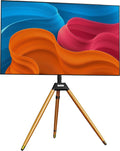 Tripod TV Stand for 32-75 Inch Screen up to 77lbs, Height Adjustable Easel TV by Ergounion