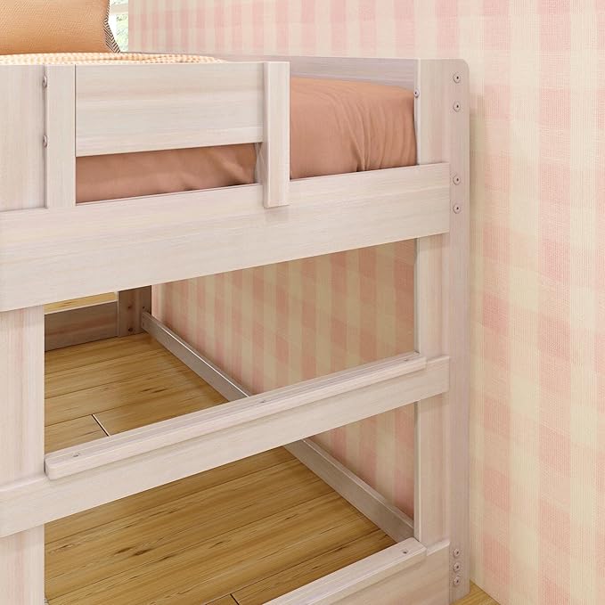 Max & Lily Modern Farmhouse Low Loft Bed, Twin Bed Frame - Image 6