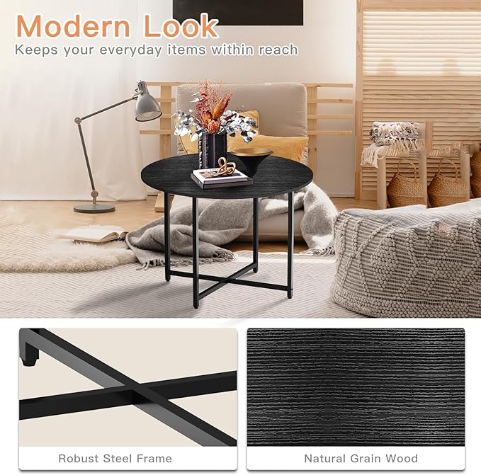 Coffee Table, 23.6" Coffee Tables - Image 7