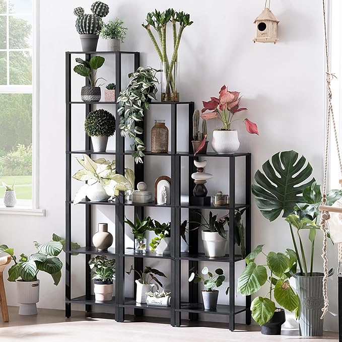 4 Tier Tall Wooden Bookshelf - Image 8
