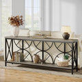 70.9-Inch Extra Long Sofa Table, Narrow Console Table Behind Couch by Celaform