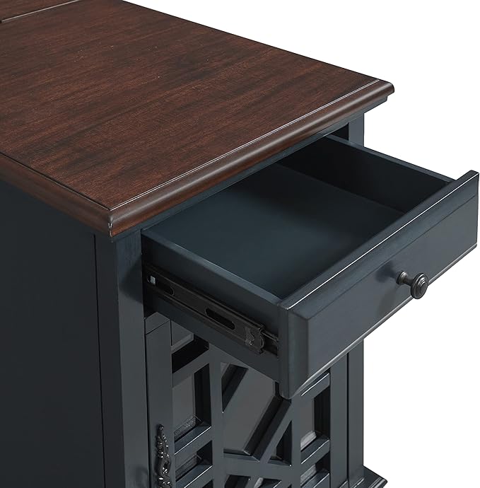 Martin Svensson Home Elegant Chairside End Table, 24 in x 16 in x 25 in - Image 4