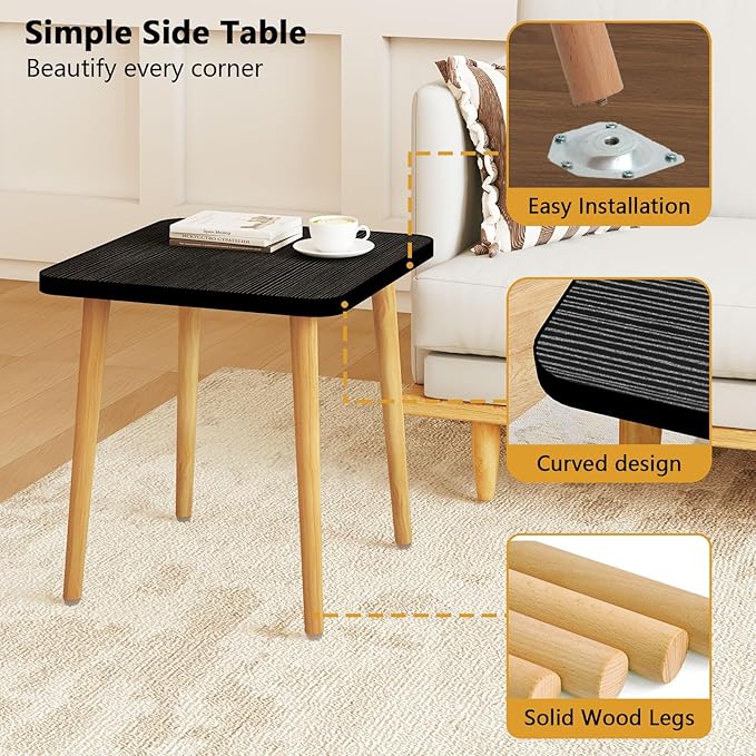 Simple End Table, Modern Side Table - Image 4