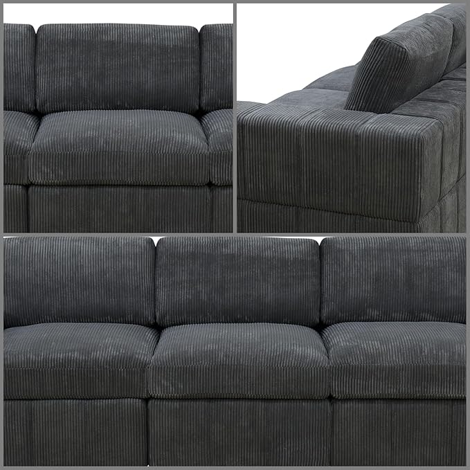 Sectional Couches for Living Room, Comfy Cloud Couch Loveseat Sofa - Image 5