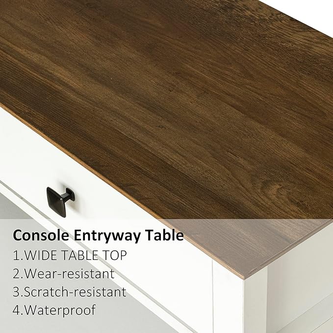 Console Table, Sofa Table 13.8" D x 39.37" W x 31.5" HEntryway Table - Image 8