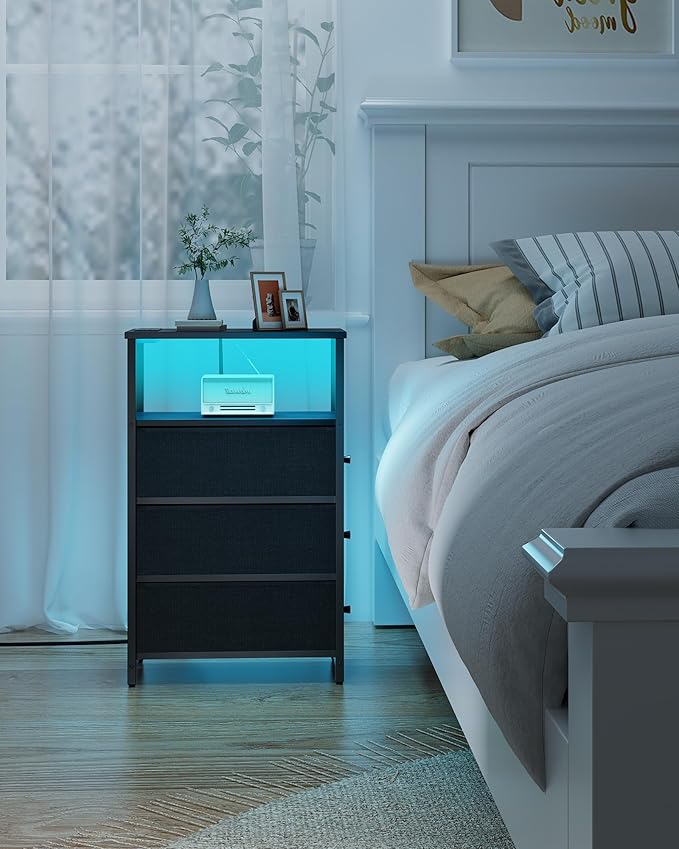TUTOTAK Narrow LED Night Stand - Image 7