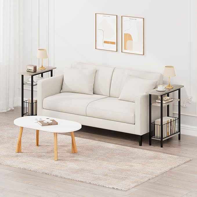 Vagusicc Narrow Side Table, Skinny Side Table - Image 7
