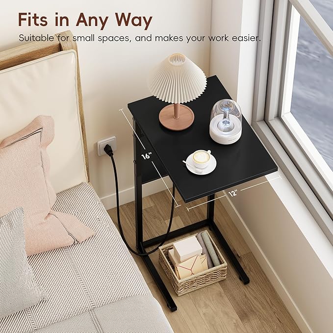 Vagusicc C Shaped End Table - Image 5