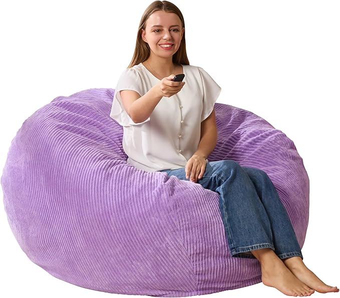 3.5FT Bean Bag Chairs Teardrop Bean Bag Chair - Image 10