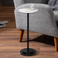 Drink Table Set of 2, Weighted Base Pedestal Table, Martini Table, Small Side by COVLON