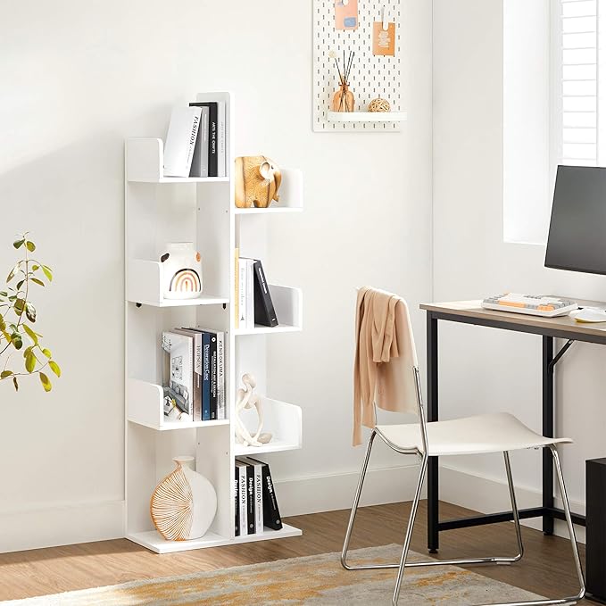 VASAGLE Bookcase, Tree-Shaped Bookshelf - Image 2
