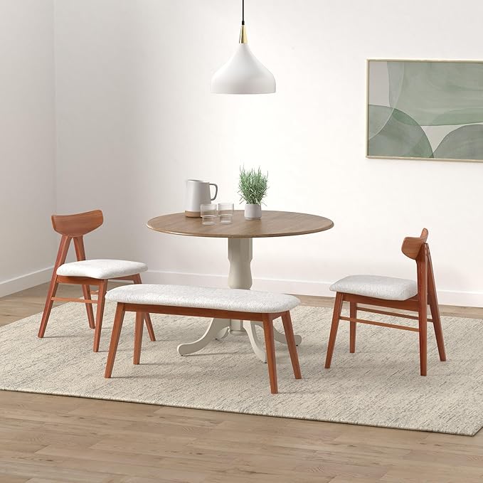 IC International Concepts, Solid Real Wood, Sturdy Parawood, Distressed - Image 2