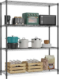 1400 lbs 4 Tier Storage Rack Metal Wire Shelving Unit, Storage Standing by MEIGAOPLASTICANDMETALHKCOLIMITED