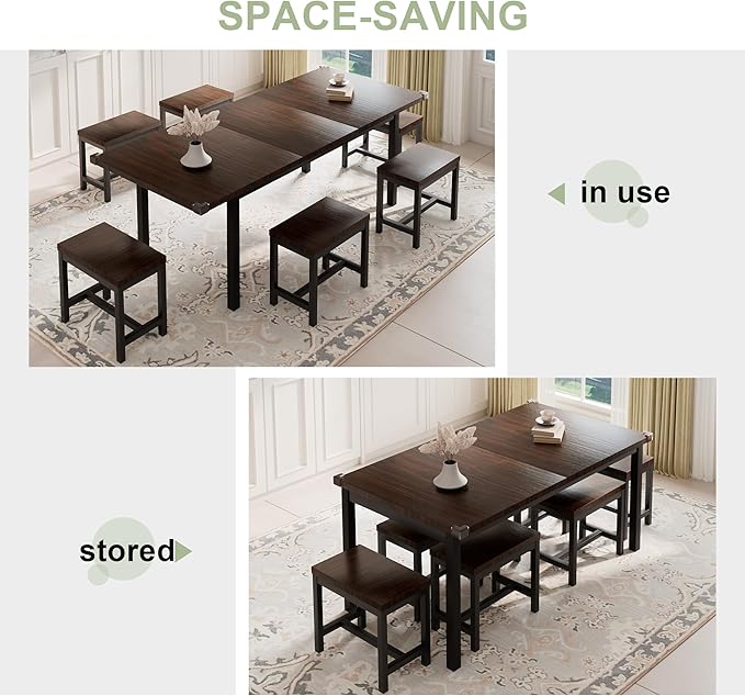 Feonase 7-Piece Dining Table Set - Image 4