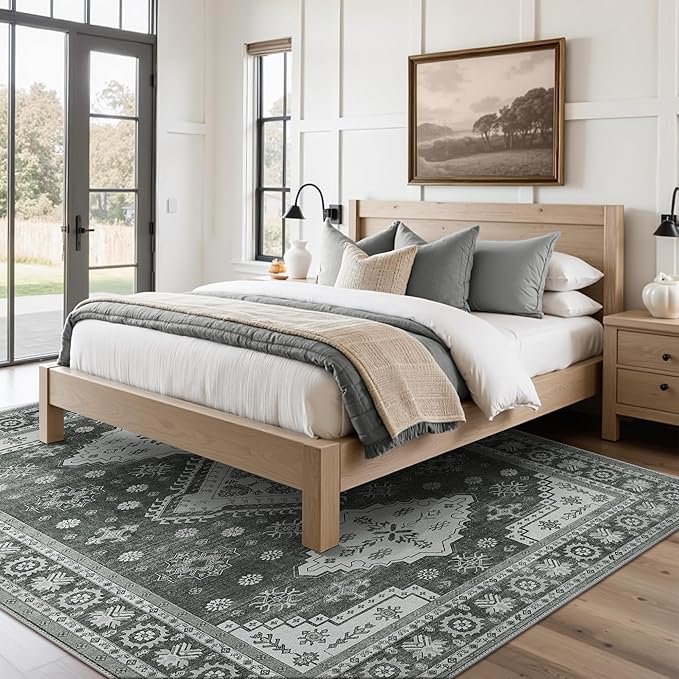 GENIMO Washable Rug 8X10 Area Rugs - Image 4