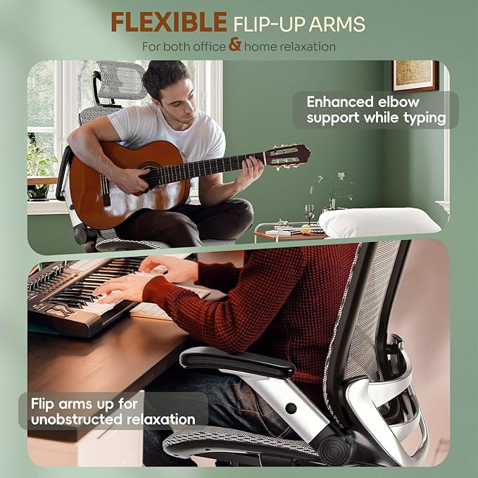 GABRYLLY Ergonomic Office Chair, High Back Home Desk Chair - Image 4