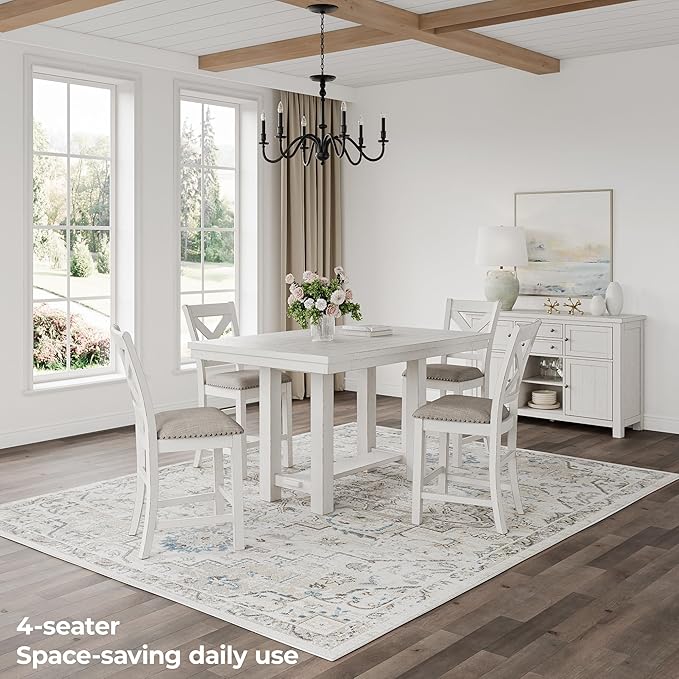 Signature Design by Ashley Robbinsdale Farmhouse Distressed Counter Height - Image 10