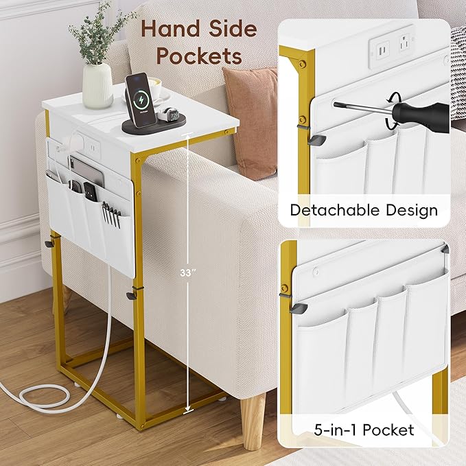 Vagusicc C Shaped End Table - Image 6