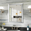 24x30 Inch Silver Bathroom Mirror by Briivuemodernmirrors