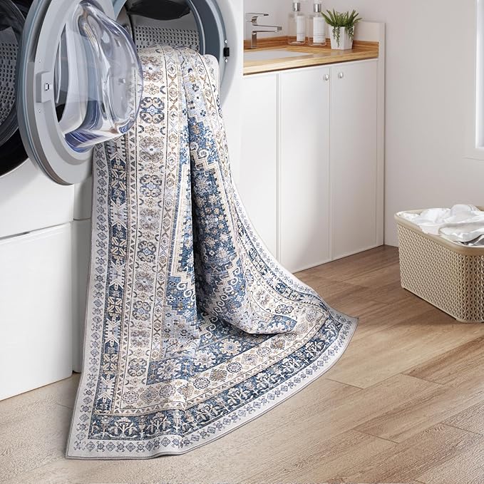zesthome 6x9 Area Rug, Super Soft Washable Rugs - Image 7