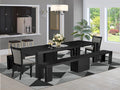 X02MZ-206-50 - 5-pc Dining Room Table Set a Rectangular Kitchen Table and 2 by LuxebyEastWestFurniture