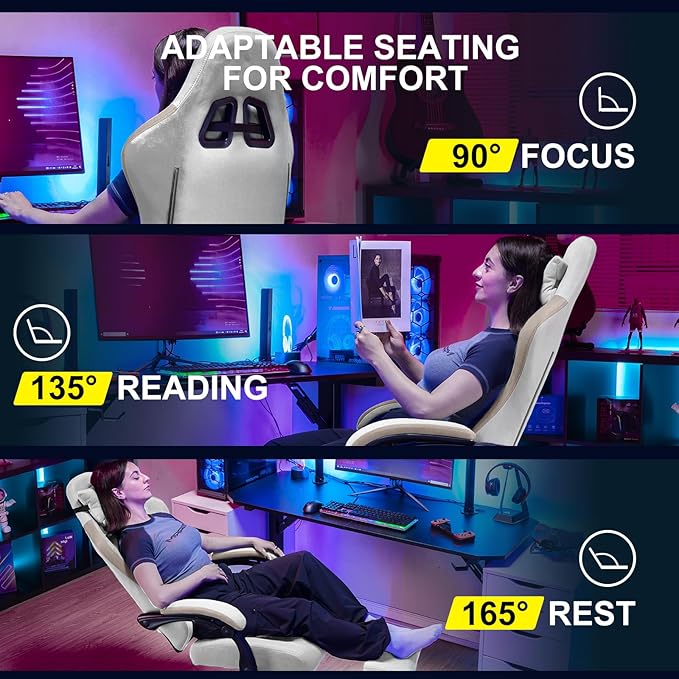 GTPLAYER Gaming Chair, Computer Office Chair - Image 4