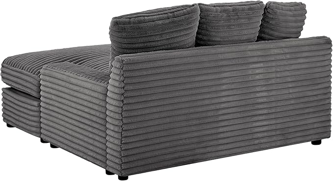 64" Oversized Chaise Daybed Lounge Sleeper Sofa Extra Wide Cloud Sofa&Couch - Image 5