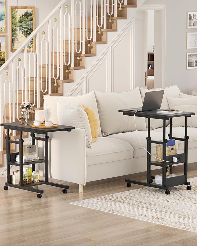 Height Adjustable End Table - Image 4